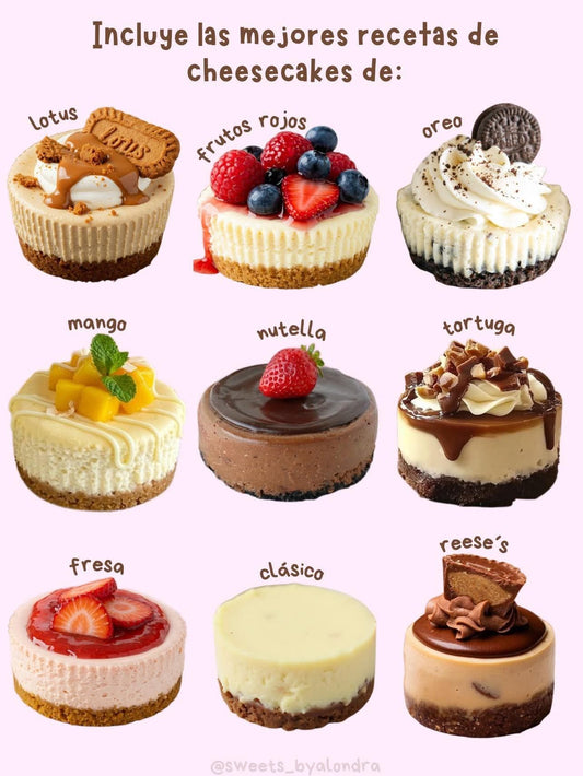 Postre Cheescake para emprendedores 30 vasos para facturar exitosamente