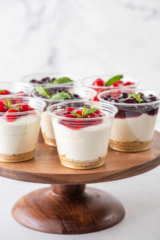 Postre Cheescake para emprendedores 30 vasos para facturar exitosamente